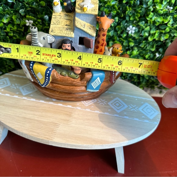 Folk art Clay Pottery NOAH'S ARK Hand-made in Peru childs playroom wild animals - Picture 10 of 10